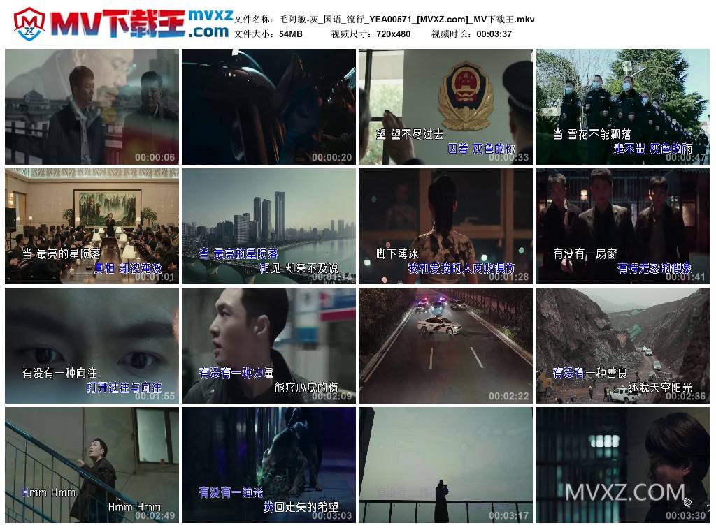 毛阿敏-灰_国语_流行_YEA00571